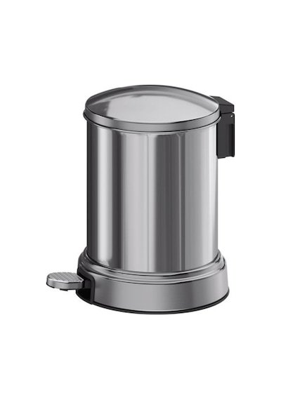 Bröfjarden Çöp Kutusu, Krom Görünümlü 4lt Metal