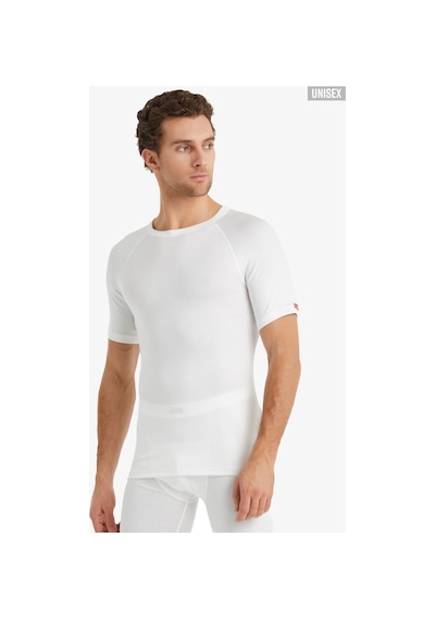 Blackspade Vücuda Oturan İçlik Unisex Termal Tişört Bisiklet Yaka, 2. Seviye Isı Koruma-9258 Beyaz Blackspade Vücuda Oturan İçlik Unisex Termal Tişört Bisiklet Yaka, 2. Seviye Isı Koruma-9258 Beyaz