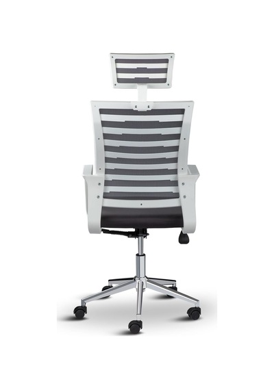 Ceo Ergonomik Ofis Koltuğu, Başlıklı, Fileli, Metal Ayaklı Çok Renkli