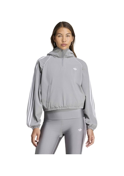 Grethr Adidas Kadın Günlük Kapşonlu Eşofman Üstü Og Sp Cover Up Kw9625 Gri