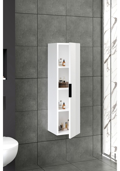 %100 Mdf 30 Cm Chester Boy Dolabı Beyaz %100 Mdf 30 Cm Chester Boy Dolabı Beyaz