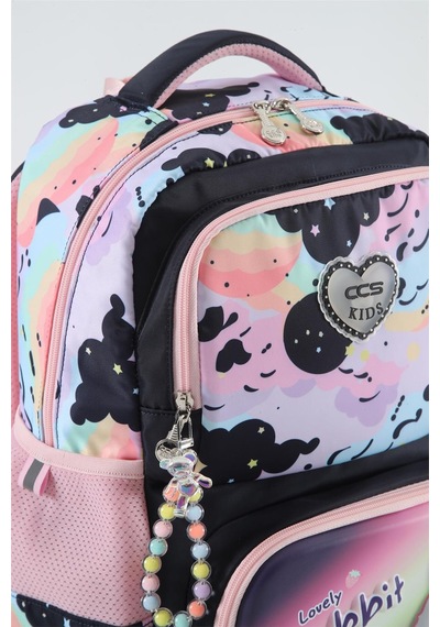 Ççs 51924 Okul Çantası Lacivert - Pembe