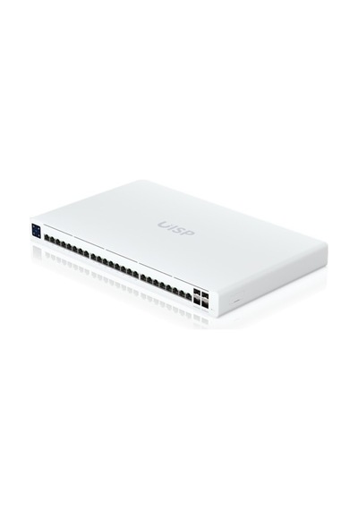 Uısp-s-pro 16 Port 27v Pasif Poe+8 Port Gb Rj45+4x10gb Sfp+ Uplınk 220w Poe L2 Yönetil