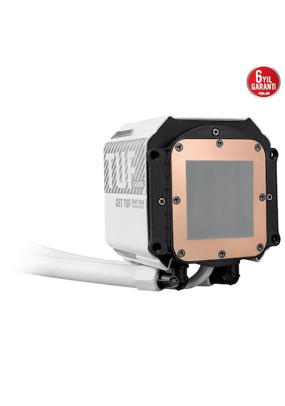 Asus Tuf Gaming Lc Iıı 360 Argb White Edition 360mm Intel-amd Uyumlu Işlemci Sıvı Soğutucu 120MM FAN