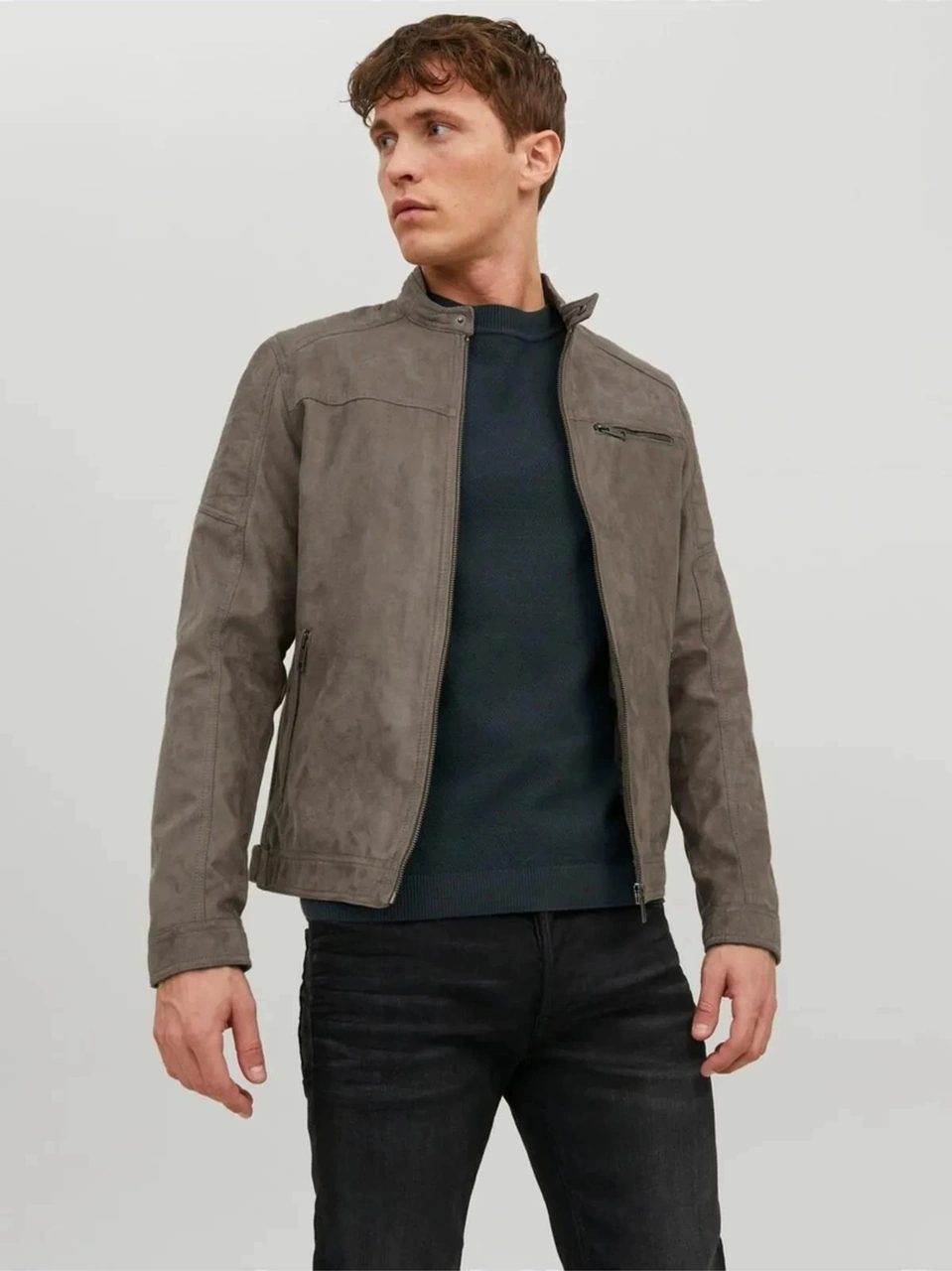 Jack & Jones Jack&jones 12147218 Erkek Mont - Toprak Toprak