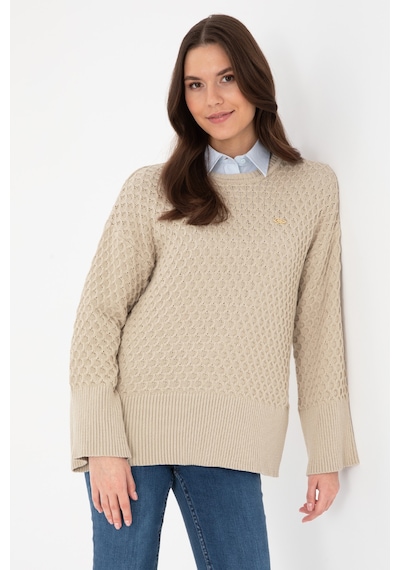 U.S. Polo Assn. U.s. Polo Assn. Kadın Açık Haki Kazak /triko 50314698-vr183 Acık Hakı