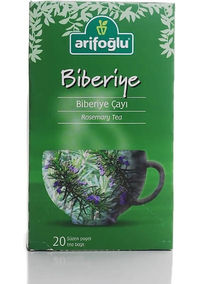 Arifoğlu Biberiye Bitki Süzen Poşet Çay 20'li