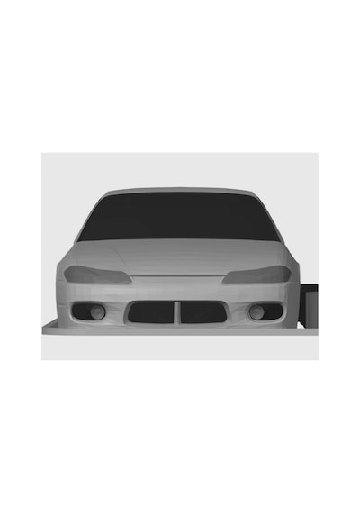 Nissan Silvia S15 1:24 Ölçekli Kendin Birleştir Model