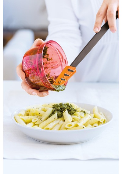 Tupperware Silikon Spatula İnce Turuncu