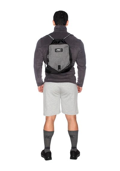 Musclecloth Musclecoth Sackpack Spor Çanta Siyah Gri-Standart Siyah