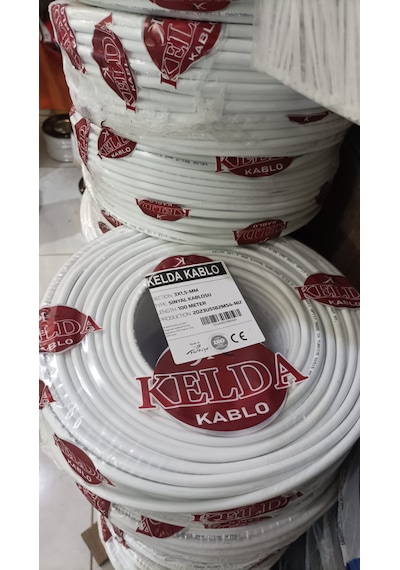 100 Metre 3 X 1.5 Cca Ttr Çok Telli Elektrik Kablosu