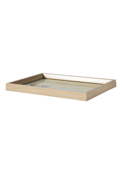 Mudo Home Palmıes Dekoratif Tepsi 31x42 Cm Çok Renkli