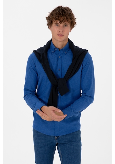 U.s. Polo Assn. Erkek Mavi Gömlek Basic 50316721-vr212 Royal Blue U.s. Polo Assn. Erkek Mavi Gömlek Basic 50316721-vr212 Royal Blue