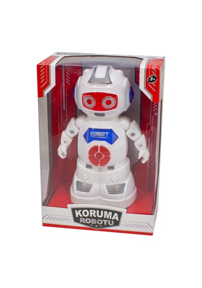 Oyuncak Robot Koruma Robotu Işıklı Türkçe Sesli