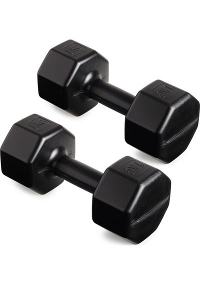 Psspor 3 Set Siyah Renk Dambıl 1kg-2kg-3kg + Stand + 5'li Set
