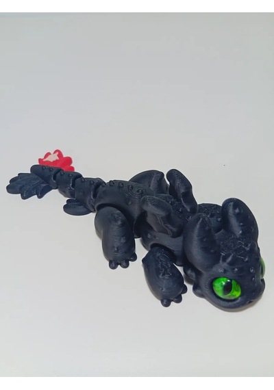 3d Hareketli Antistres Oyuncak - Dişsiz Ejderh