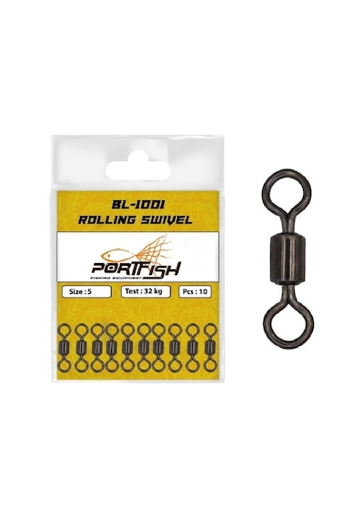 Portfish Bl1001 Paslanmaz Fırdöndü No:6/0 - Standart