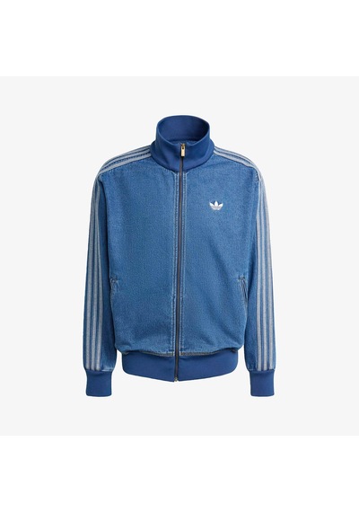 Adidas Denim Firebird Erkek Mavi Ceket Kd1517
