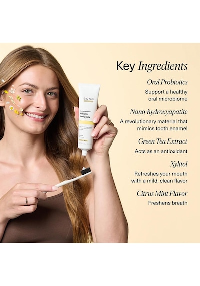 Boka Citrus Mint N-ha Florürsüz Diş Macunu 96gr
