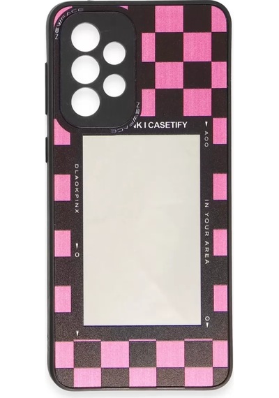 Newface Samsung Uyumlu Galaxy A73 5g Kılıf Mirror Desenli Kapak - Mirror - 8 Çok Renkli