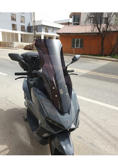 Motocam Rks Vieste 249 Ön Cam 2022-2026 Model 78cm Siyah Renkli 4mm Uzun
