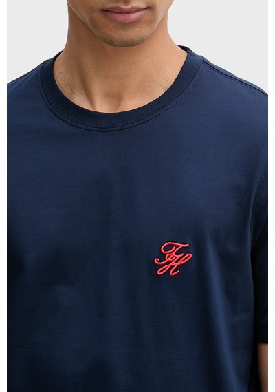 Tommy Hilfiger Logolu Pamuklu Regular Fit Bisiklet Yaka T Shirt Erkek T Shirt Mw0mw43066 Dcc Lacivert Tommy Hilfiger Logolu Pamuklu Regular Fit Bisiklet Yaka T Shirt Erkek T Shirt Mw0mw43066 Dcc Lacivert