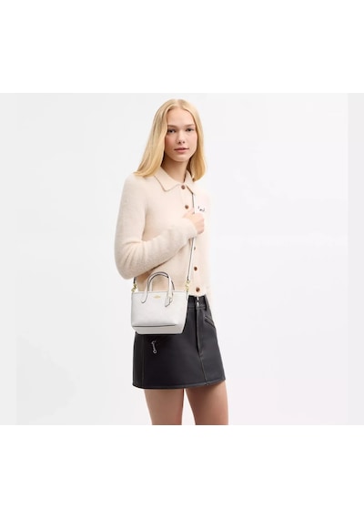 Coach City Mini Tote Kadın Çanta Beyaz
