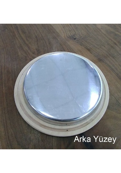 Alüminyum Pizza Tavası Tepsisi 24Cm Teflon