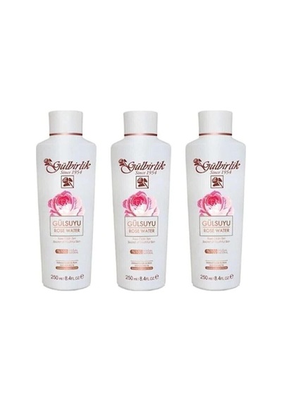 Tr Gülbirlik%100 Doğal Gül Suyu 250ml 3lü