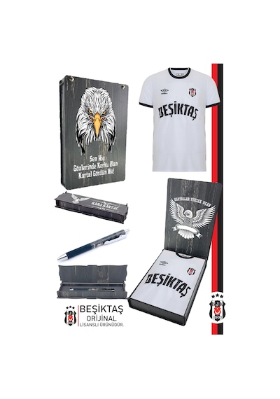 Gsstore Beşiktaş Orijinal Lisanslı Nostalji Beyaz Forma + Tükenmez Hybrit Kalem Set Hediyelik Ahşap Kutulu Beyaz - Kırmızı - Siyah Gsstore Beşiktaş Orijinal Lisanslı Nostalji Beyaz Forma + Tükenmez Hybrit Kalem Set Hediyelik Ahşap Kutulu Beyaz - Kırmızı - Siyah
