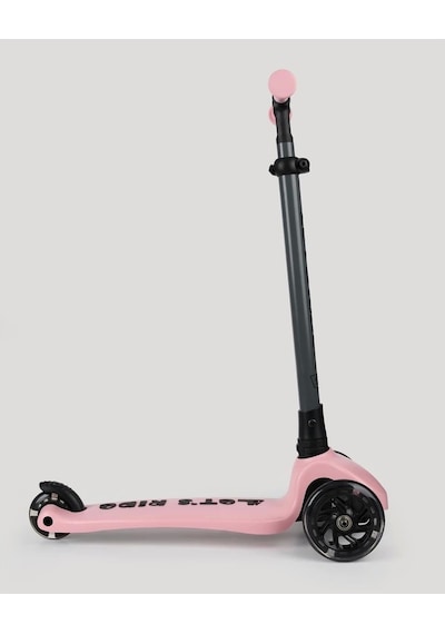 Let's Be Child Let's Ride Two Işıklı Katlanabilir 3 Tekerlekli Scooter Pembe