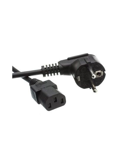 3 Metre Bakır Ac Pc Power Kablosu - 3 1.5 Mm2 - C13 - Pc