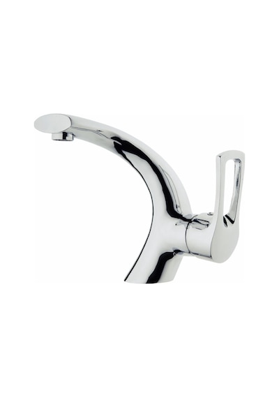 İsaoğlu Yapı Banyo Lavabo Bataryası Özel Tasarım Lavabo Armatür Lavabo Musluğu Gümüş