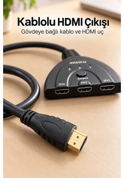 Hdmı Switch Hdr Ve Yuv 4:4:4 Destekli Seçici