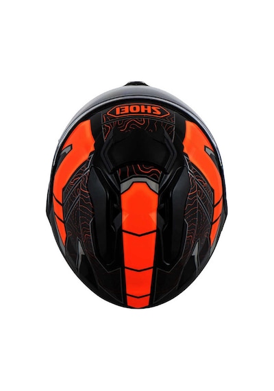 Shoei Gt-Aır 3 Kask Hıke Tc-8 Kapalı Motosiklet Kaskı Siyah - Turuncu