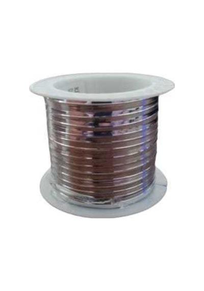 Renkli Metalik Gri Ip 15 M
