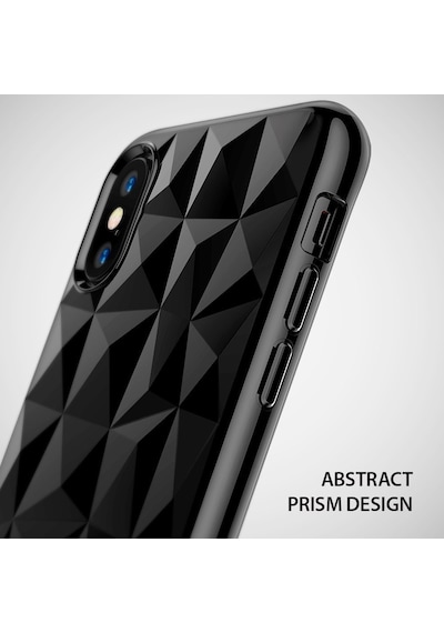 Ringke Air Prism 3d Elmas Yansıması Apple Uyumlu iPhone X İle Kılıf Ink Black