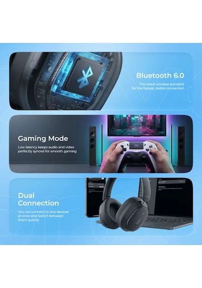 Proove Solo Bluetooth 6.0 Kulak Üstü Kulaklık