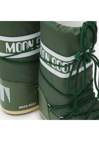 G016 Forest Green Bot Kar Kadın 80d1400440 Moon Boot Icon Nylon 35-41 Yeşil