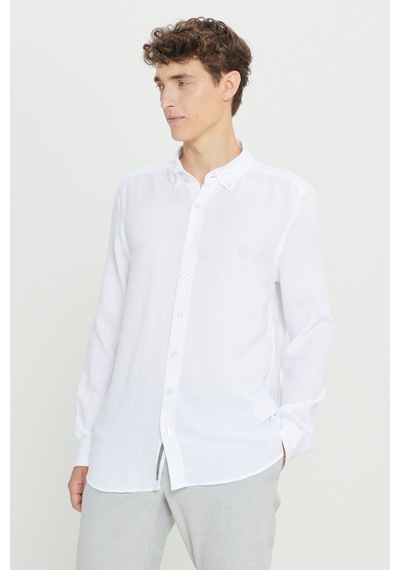 AC&Co / Altınyıldız Classics Erkek Beyaz Slim Fit Dar Kesim Klasik Yaka Kareli Pamuklu Gömlek Beyaz AC&Co / Altınyıldız Classics Erkek Beyaz Slim Fit Dar Kesim Klasik Yaka Kareli Pamuklu Gömlek Beyaz