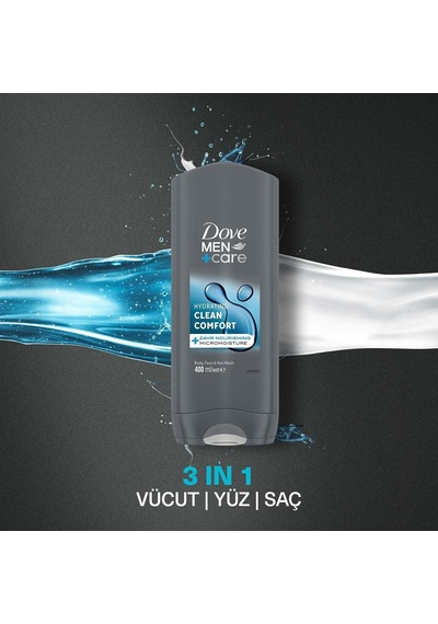 Dove Men Care Clean Comfort Duş Jeli 400 Mililitre 285 ML