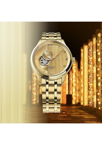 Seiko Presage Ssa468j1 Japanese Garden Erkek Kol Saati Ssa468j Gri