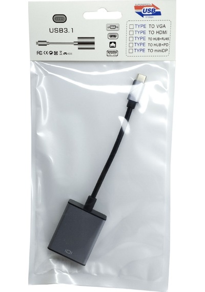 Hytech Hy-usbc10 Type-c To Hdmi 15cm Çevirici 1923