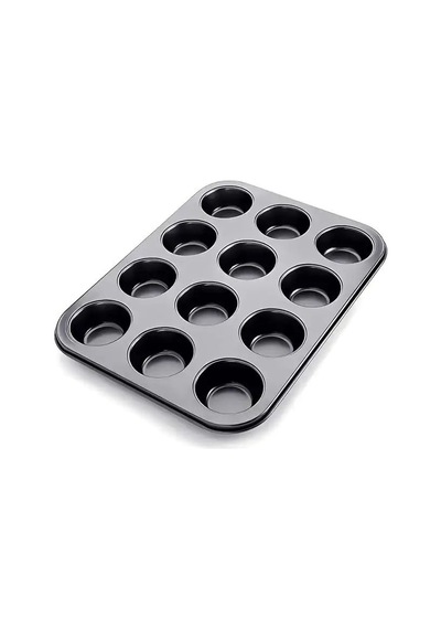 Busstier 12 Bölmeli Premium Metal Muffin Ve Cupcake Tepsisi - Yapışmaz, Eşit Pişirme Özellikli Kalıp Sku: Smg8690010523211 Açık Gri Busstier 12 Bölmeli Premium Metal Muffin Ve Cupcake Tepsisi - Yapışmaz, Eşit Pişirme Özellikli Kalıp Sku: Smg8690010523211 Açık Gri