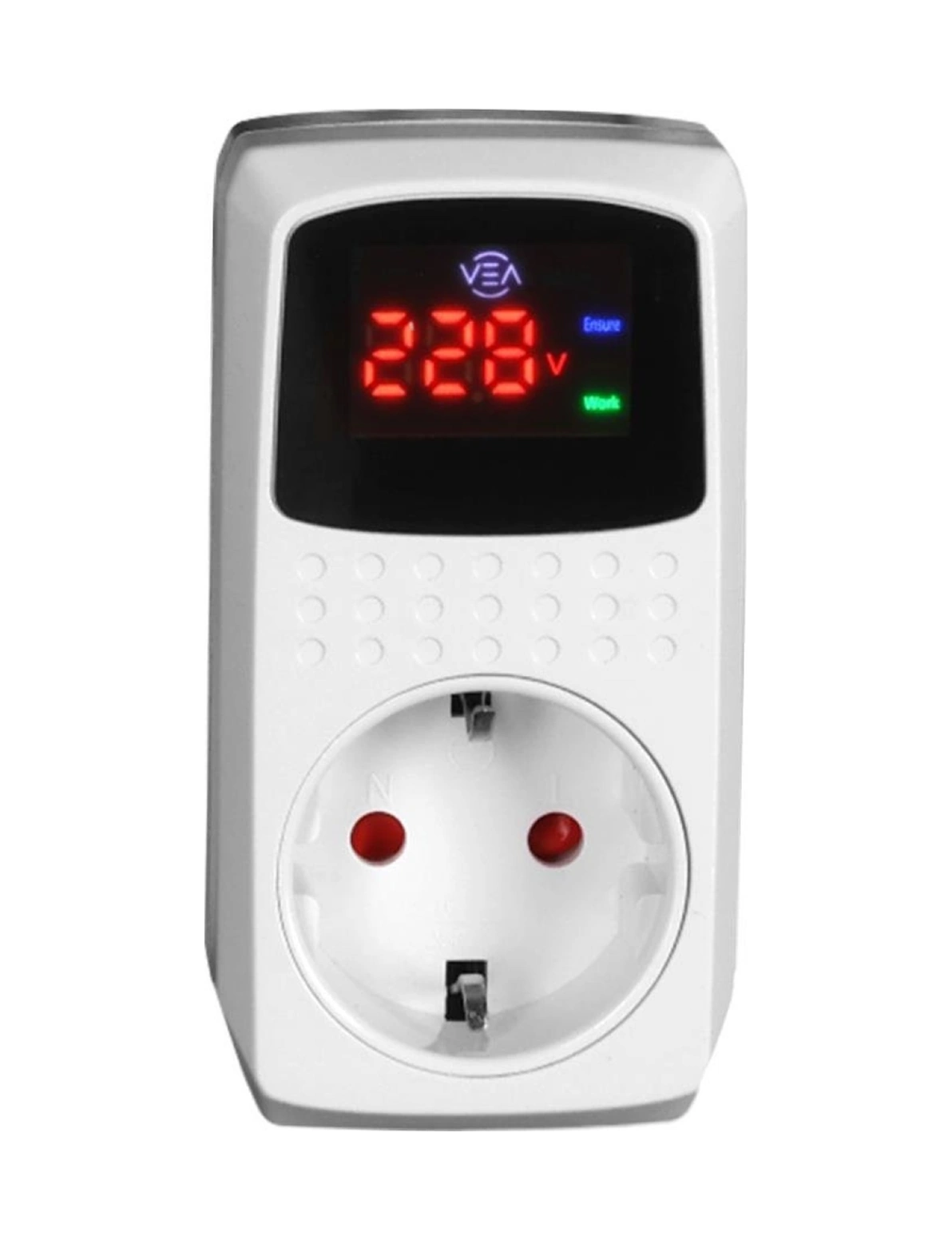 Ve-22393 15a 3520vea W Göstergeli Akım Korumalı Priz Aşırı Yüksek Gerilim