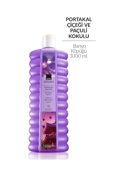 Senses Oriental Escape Portakal Çiçeği Ve Paçuli Kokulu Banyo Köpüğü 1 Lt Fresh
