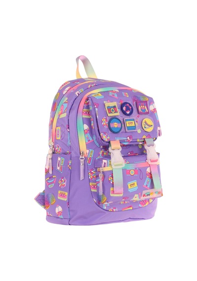 Kaukko Kids Kız Çocuk Armalı Hobi Desenli İlkokul Okul Sırt Çantası Dört Bölmeli - Mor - L5238 Mor Kaukko Kids Kız Çocuk Armalı Hobi Desenli İlkokul Okul Sırt Çantası Dört Bölmeli - Mor - L5238 Mor