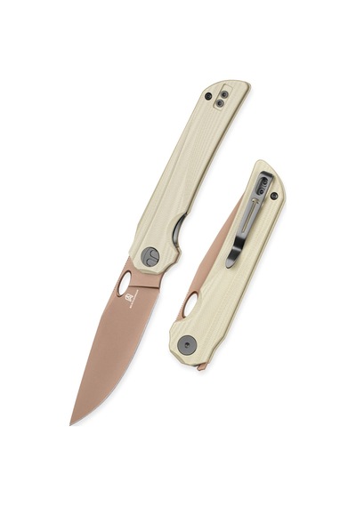 Bestechman Smuga G10 Sap Aeb-l Çelik Kamp Çakı Bmk22d Kum