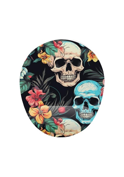 İyi Fikirler Kuru Kafa Çiçek Bilek Destekli Mouse Pad Sku: Mır8690010382405