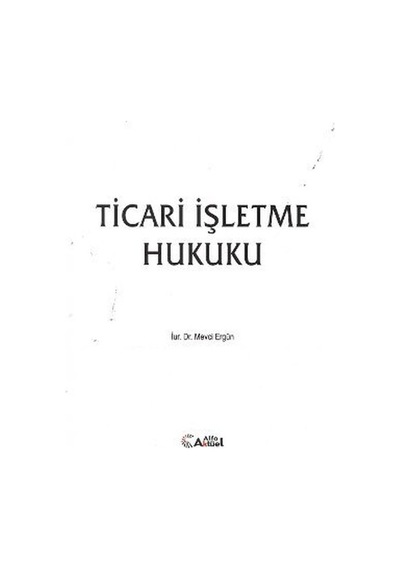 Ticari İşletme Hukuku